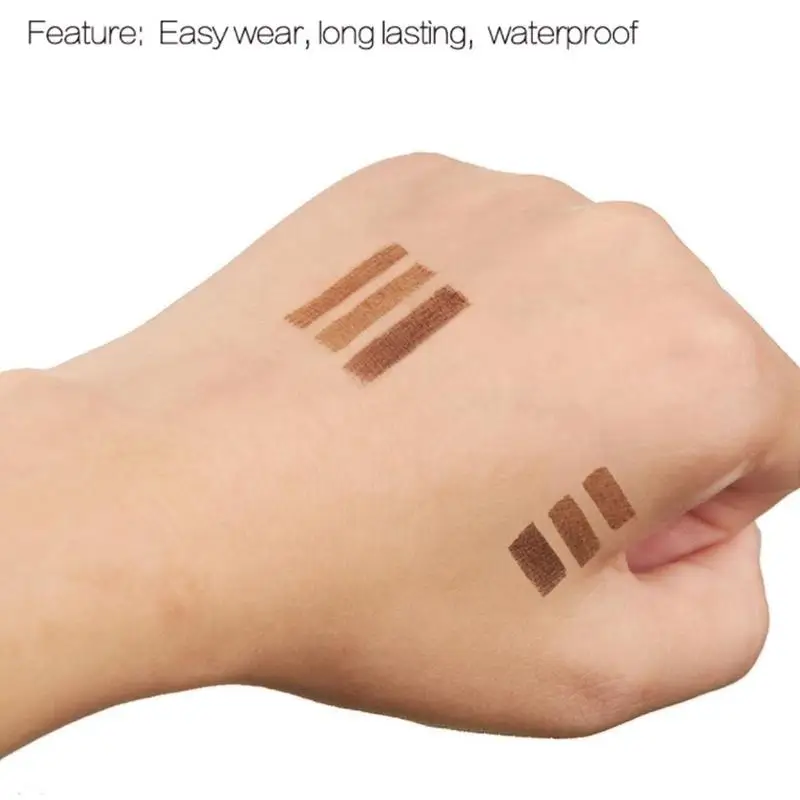 Микроблейдинг карандаш для бровей водостойкий макияж глаз 3 цвета легкая в