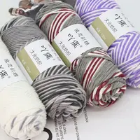 8-Strand 5-Piece Attachment Lover Cotton Hand-Woven DIY Sweater Crochet Scarf Medium Thickness Doll Wool