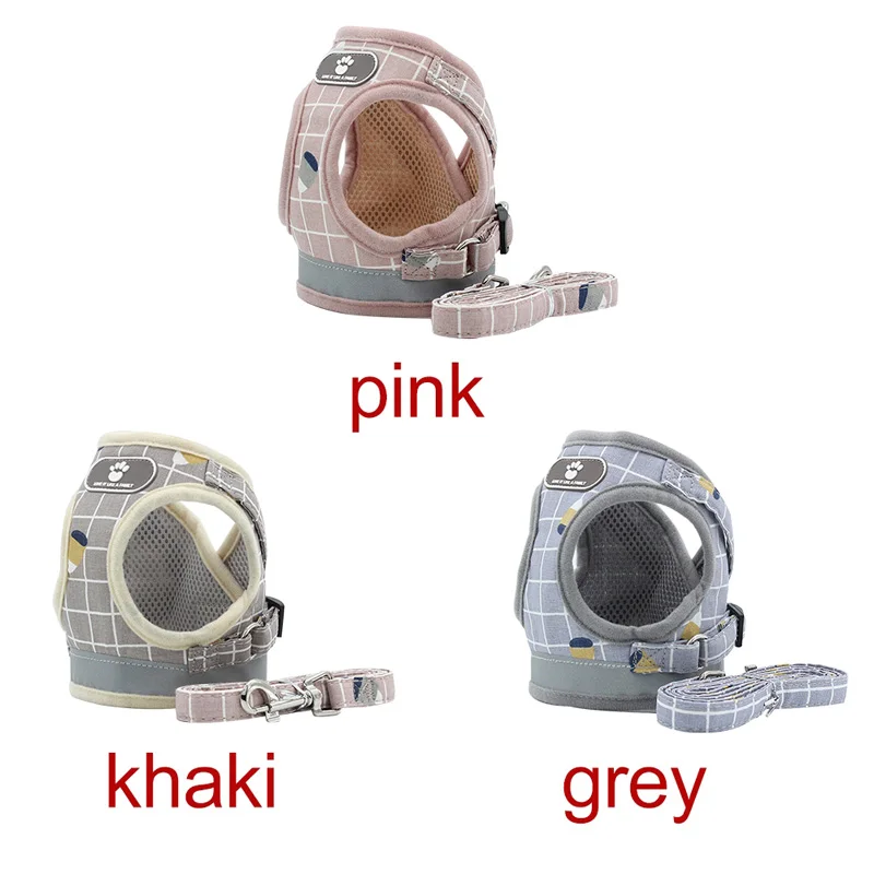 Регулируемая наружная безопасная прогулочная нейлоновая шлейка для домашних