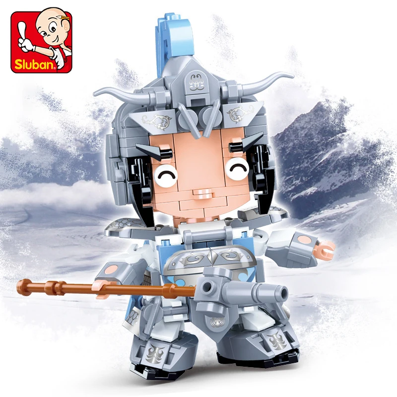 

Sluban Zhao Yun 223 Pieces B0761-13 Building Block Q Version Boy Children's Model Toy Figures Toys For Child Birthday Gifts