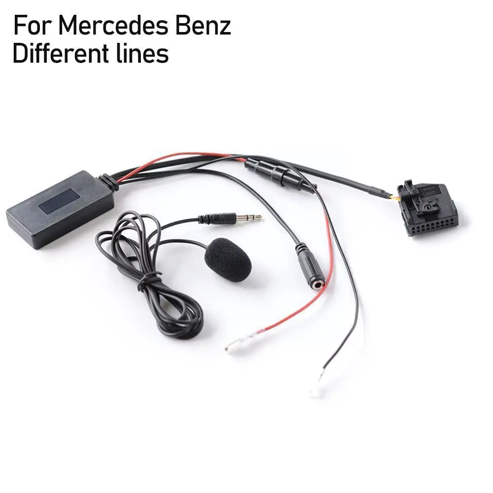 Для Mercedes Aux Line Comand 2 0 Bluetooth Музыка Поддержка Микрофона изменение музыки Z0Z3 |