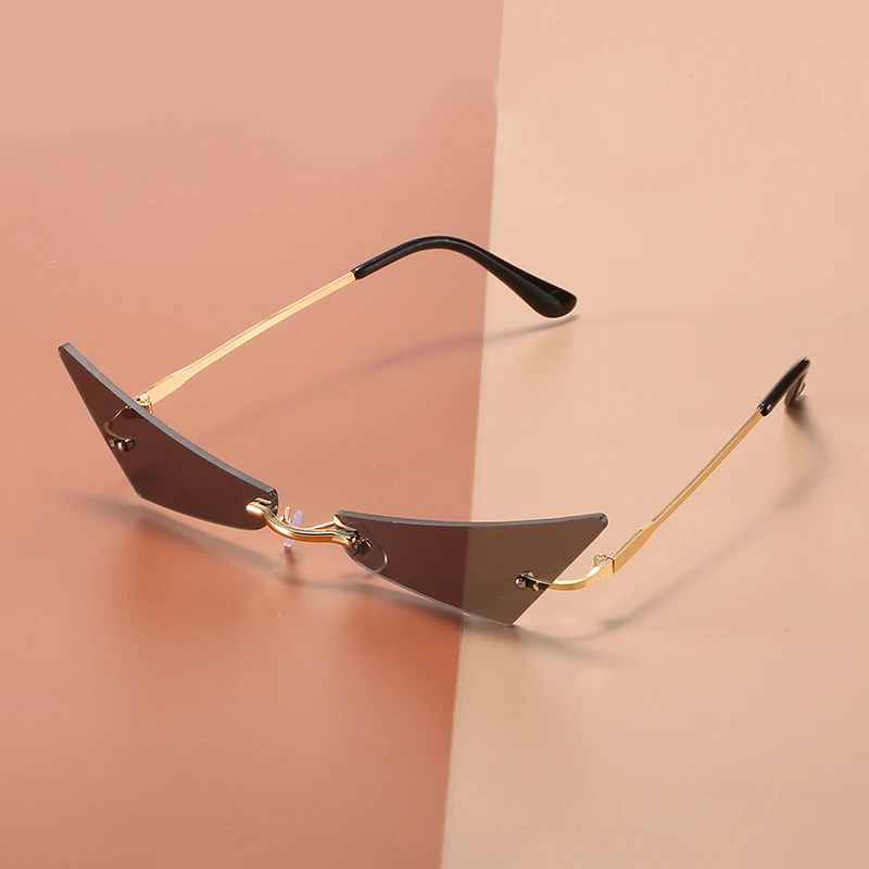 

New Cat Eye Sunglasses Metal Sexy Women Famous Brand Designer Fashion Cat-eye Sun Glases UV400 Sunglasses Retro Female for Women