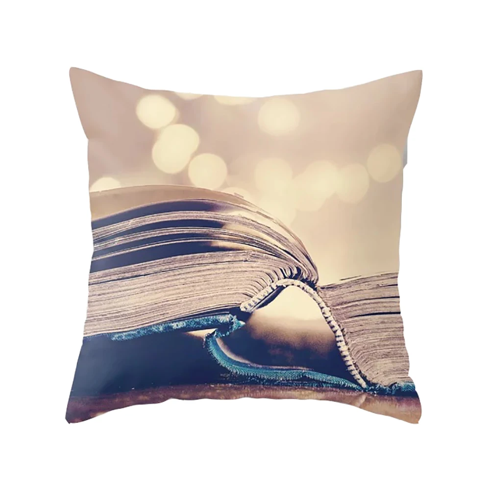 Lychee DIY винтажная книга Библиотека серия Подушка с принтом чехол полиэстер