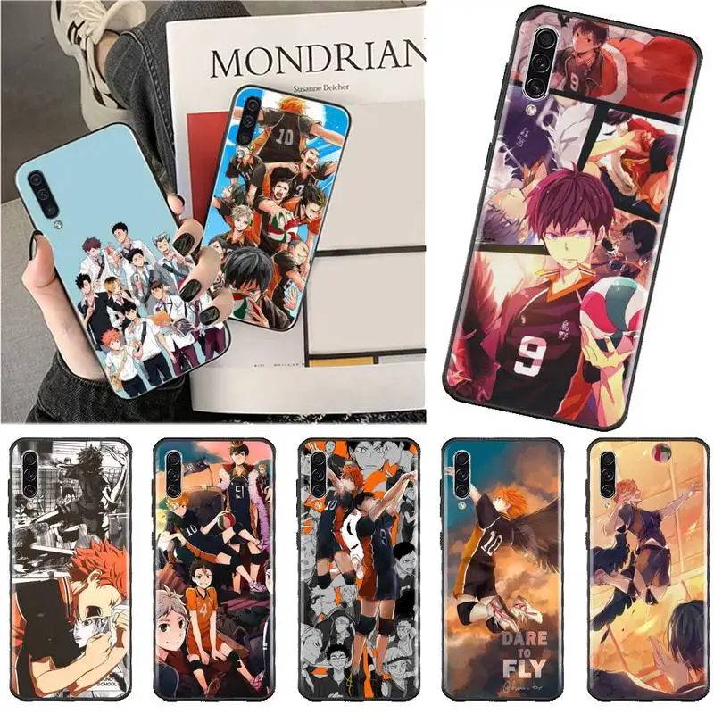 

Haikyuu Hinata Attacks Anime Phone Case For Samsung A40 A50 A51 A71 A20E A20S S8 S9 S10 S20 Plus note 20 ultra 4G 5G