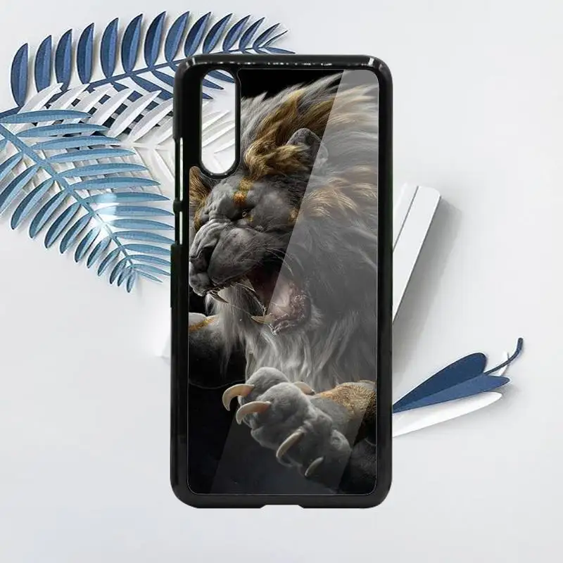 

Lion tiger animal cool Phone Case For Samsung galaxy S note 8 9 20 10 e lite2019 plus pro ultra Hard TPU PC