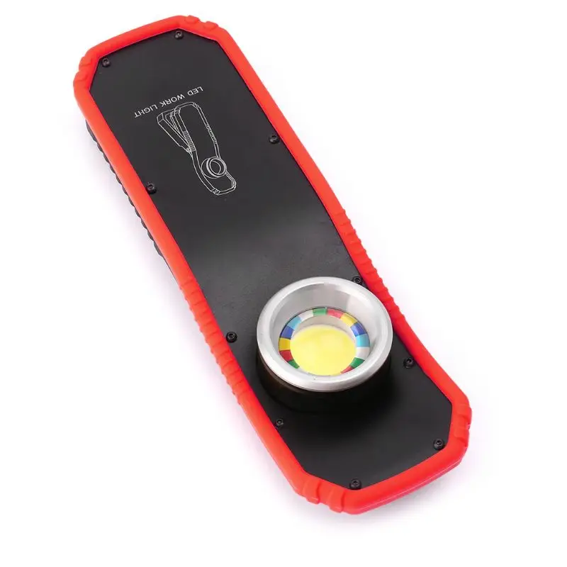 60W Portable LED Work Light Magnetic COB Flashlight Torch With Hanging Hook For Repair Outdoor Camping | Освещение
