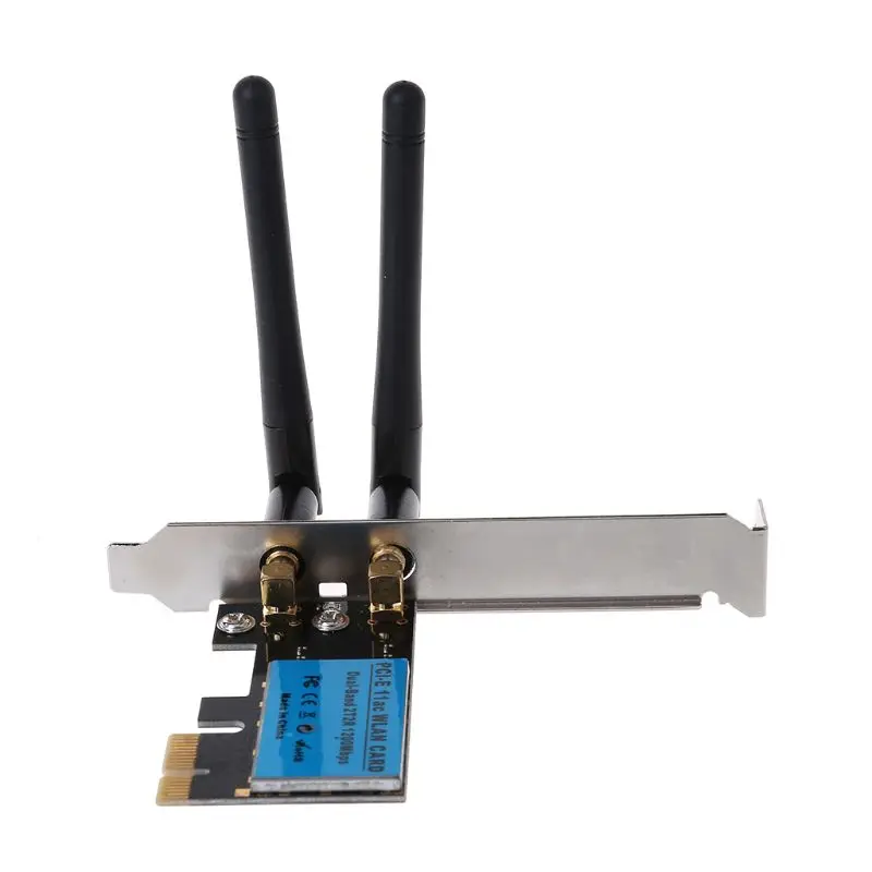 PCI-E 1200 /    2, 4 /Wi-Fi 5  Dual Band PCI Express WI-FI WLAN Card