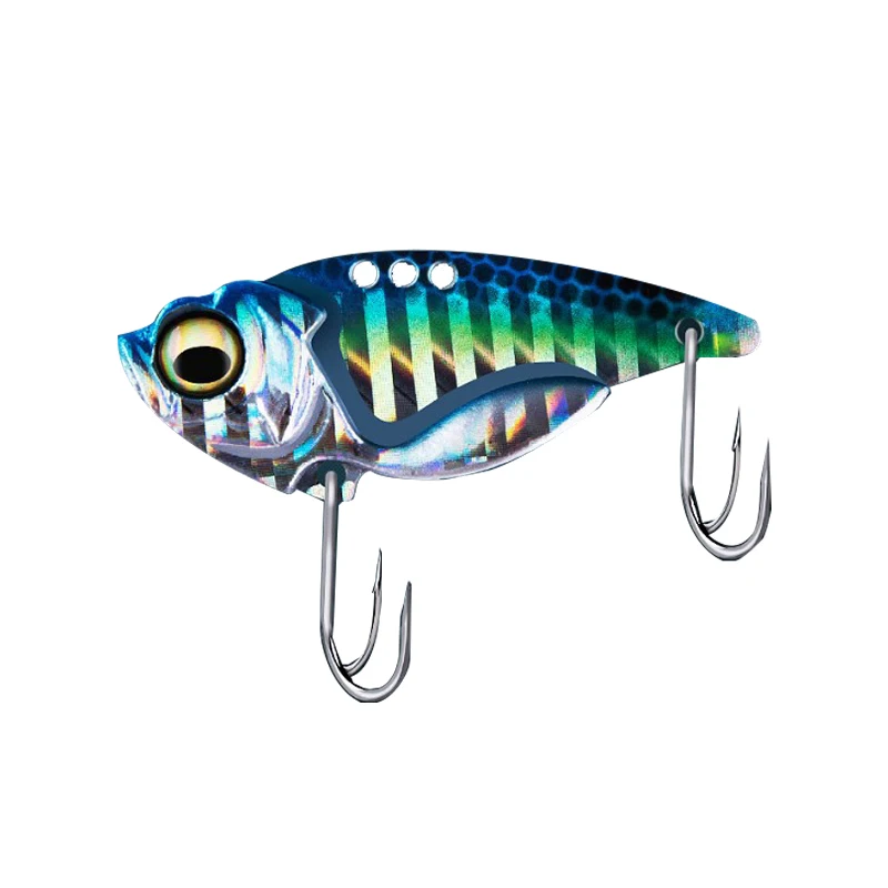 Easyfish 1 шт. Вибрирующая Приманка VIB 7 5 г 11 14 с 3D глазами металлический вибрирующий
