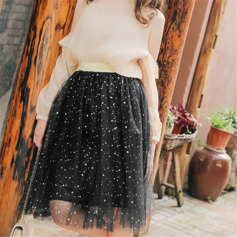 

Fashion Tutu Tulle Skirts Women Short Mini Skirt 2019 New Spring Summer Korean Styles Black Pink High Waist Pleated Skirt Female