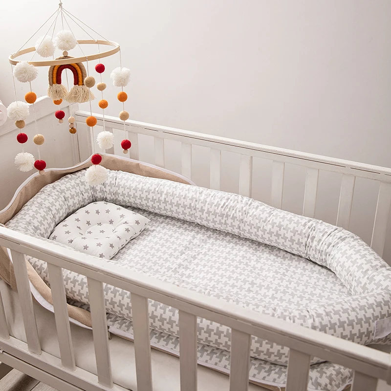 Портативная детская кроватка защитная Колыбель подушка бампер портативная