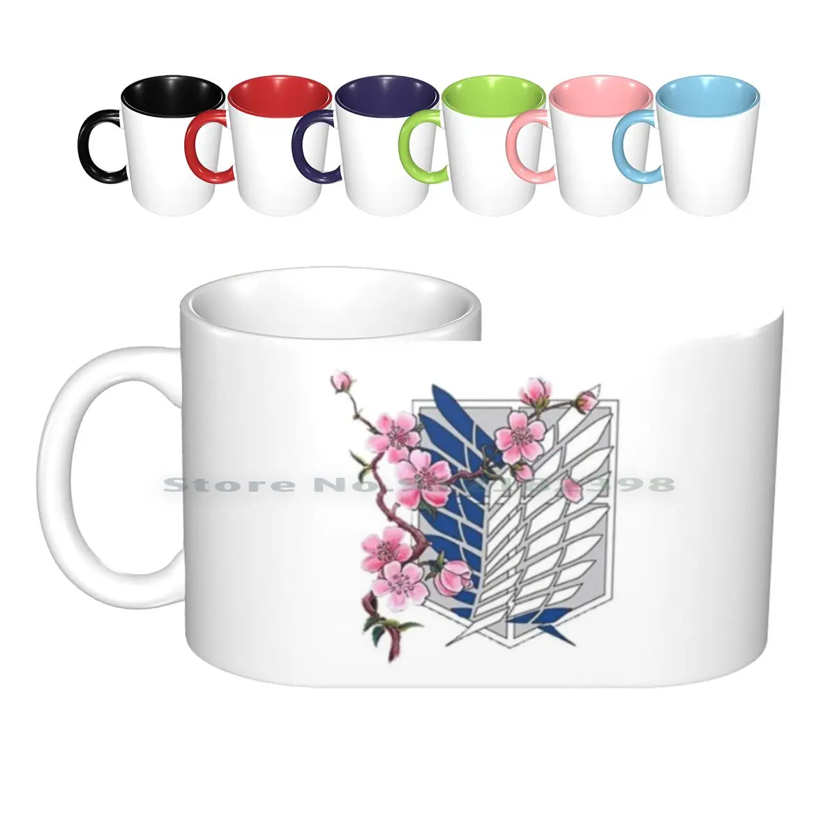 

Aot Ceramic Mugs Coffee Cups Milk Tea Mug Attack On Titan Attack On Titan Attack On Titan Attack On Titan Attack On Titan