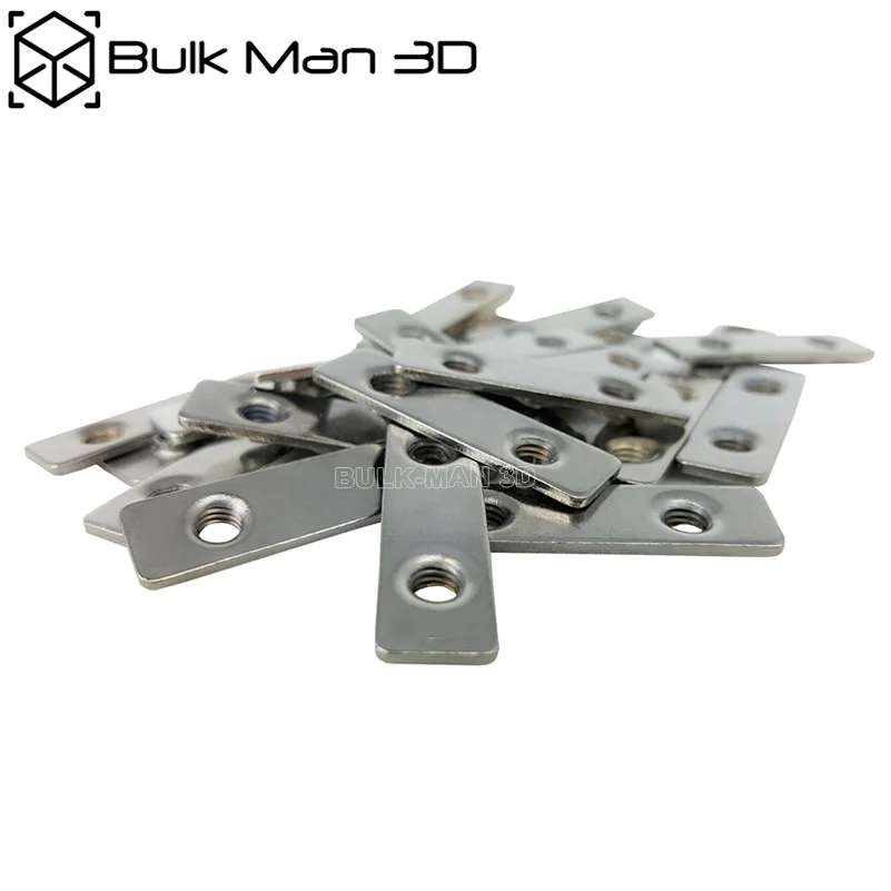 

20pcs/Lot M5 Zinc Plated Double Tee Nuts for 2020 V-Slot Aluminum Profile Accessories