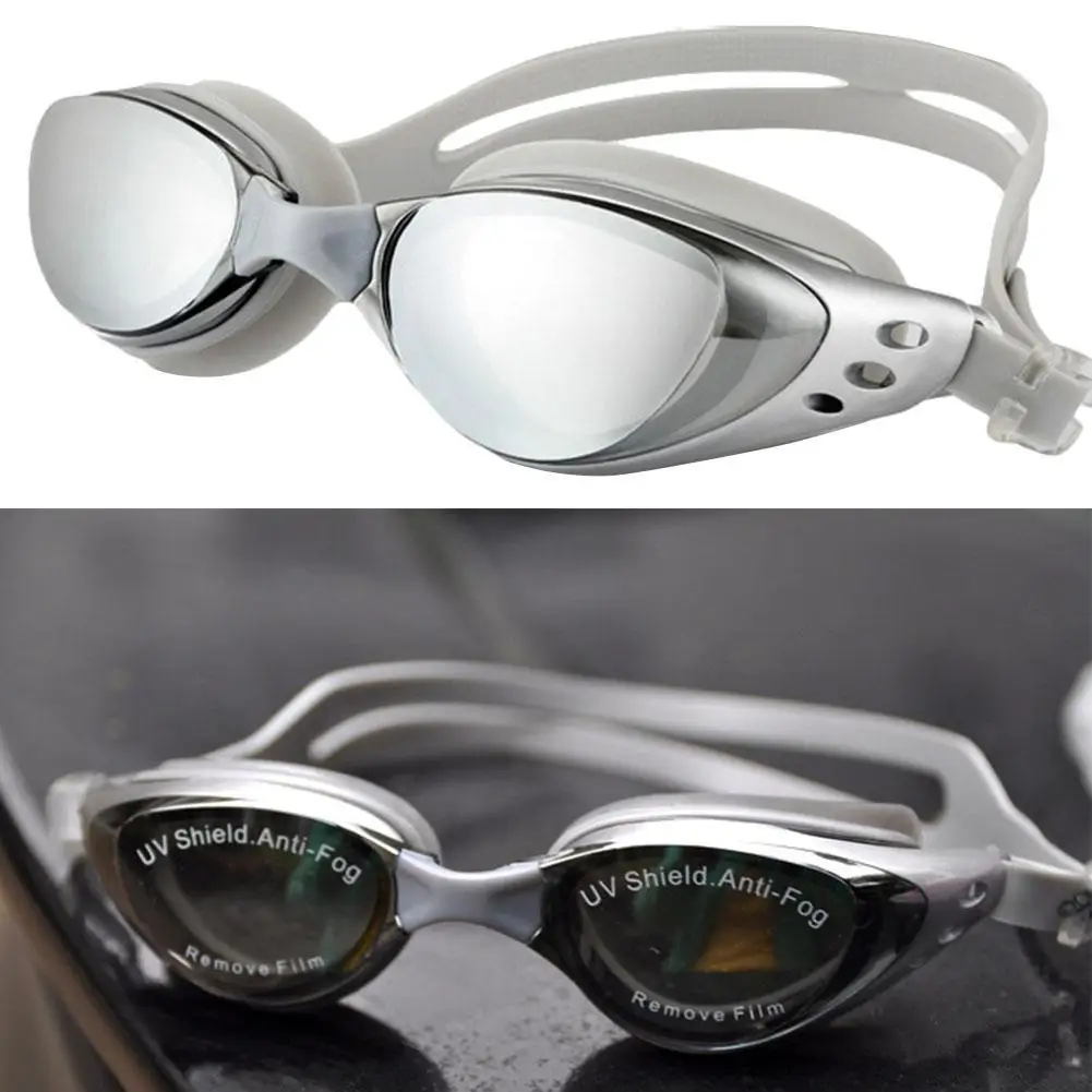 

Swimming Goggles Myopia Men And Women Anti-Fog Professional Pool Glasses Waterproof Swim Swimming Adult Silicone Eyewear