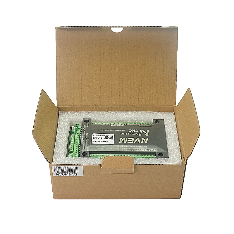 ЧПУ карта управления NVUM 4 осевой Mach3 USB 200 кГц для маршрутизатора ЧПУ|Контроллер с