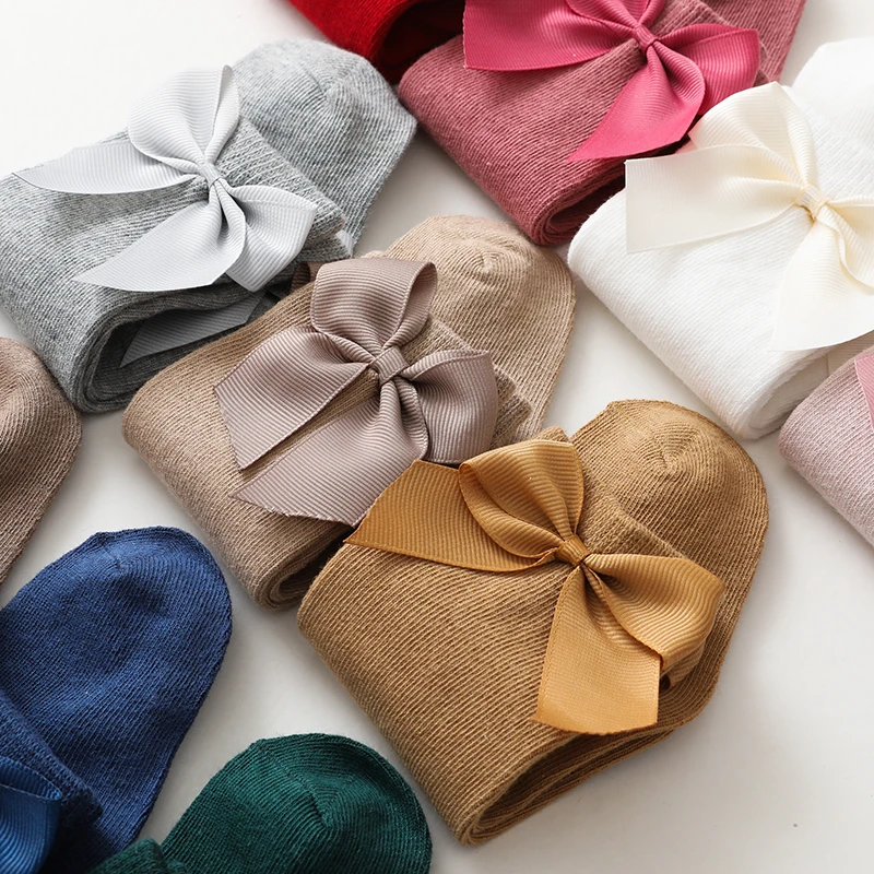 Новые брендовые Детские носки для малышей Осень-зима детские гольфы девочек до