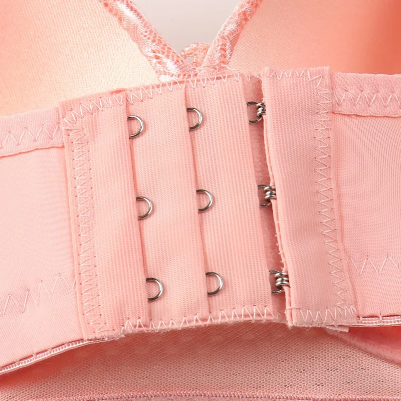 

New Fashion Wireless Front Closure Bras For Women Sexy Lingerie Comfort Push Up Bra Adjusted Seamless Backless Bralette