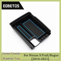 for nissan roguex trail t32 2014 2019 2020 2021 accessories car central armrest storage box auto container glove organizer case