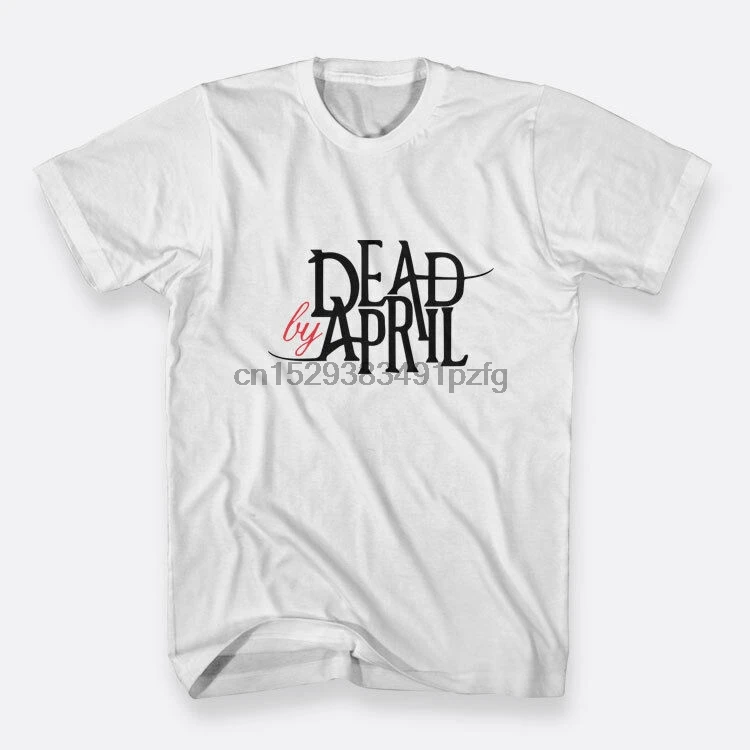 Мужская футболка Dead by April размеры от S до 3XL цвет белый | одежда