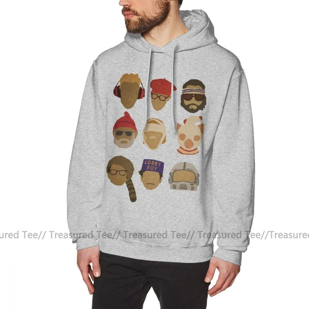 Isle Of Dogs Толстовка Wes Anderson S шапки толстовки хлопок хороший пуловер Толстовка Длинная зимняя синяя мужская X уличная Толстовка