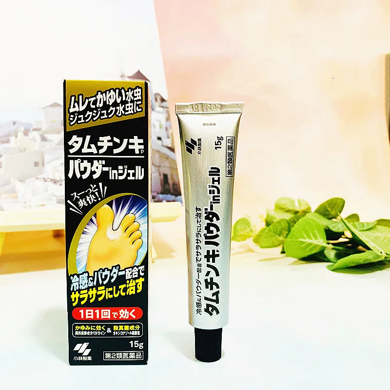 

1 бутылка, 15 г, японская мазь KOBAYASHI Beriberi для лечения ваших ног