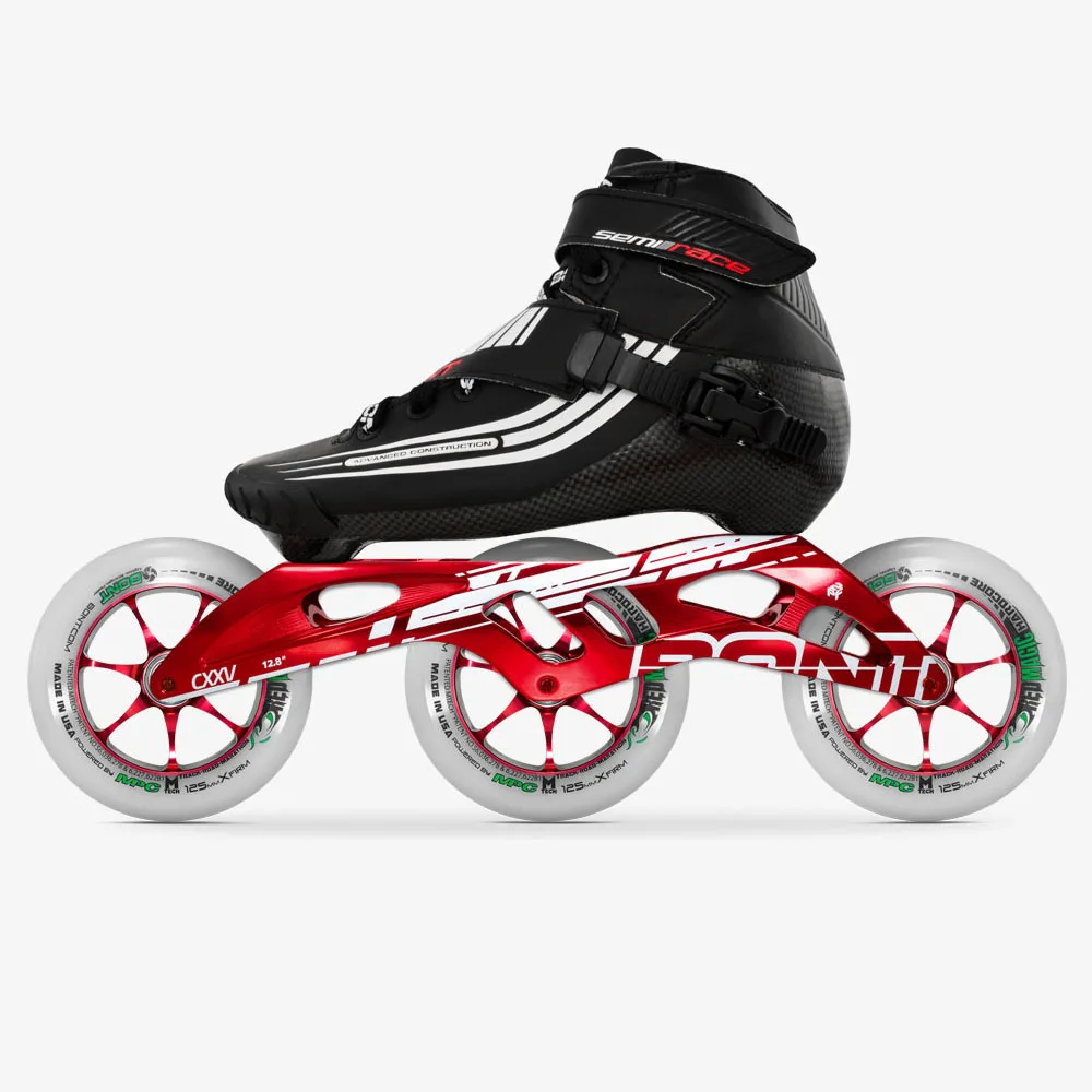 

BONT Semi Race 2PT 195mm Inline SKates Speed skates Carbon roller skates boot Kids skates Women inline skates boots only