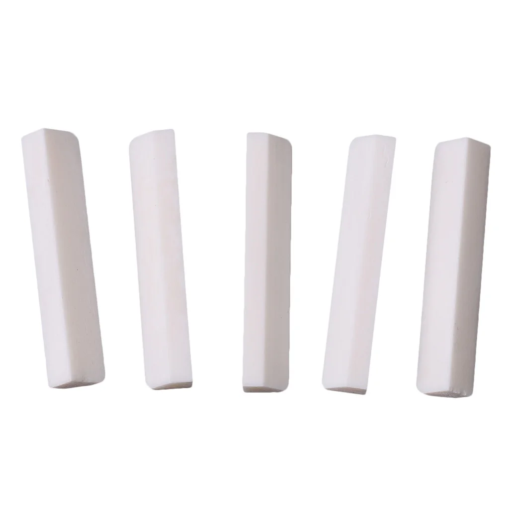 5 шт. крупного рогатого скота костяной материал для гитары бас ПУСТЫЕ СЕДЛА