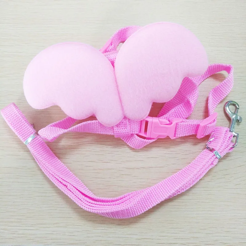 Adjustable Pet Wings Collar with Rope Dog Cat Chest Straps Traction Leashes Set Pets Supplies | Дом и сад