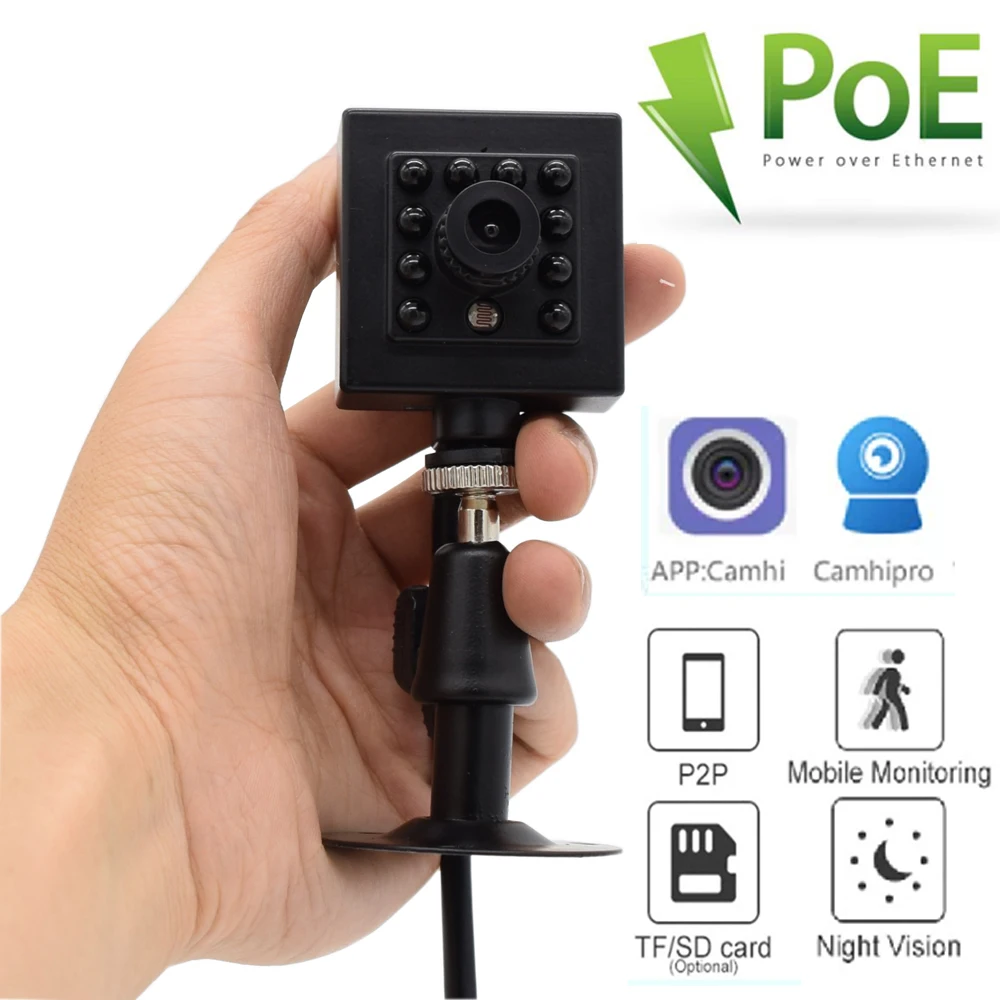 

Poe 5mp Camera Ir Mini Ip Kamera 2mp 3mp 4mp 48v 940nm Night Vision Surveillance Onvif P2p Network For Car&Vehicle Fleet Camhi