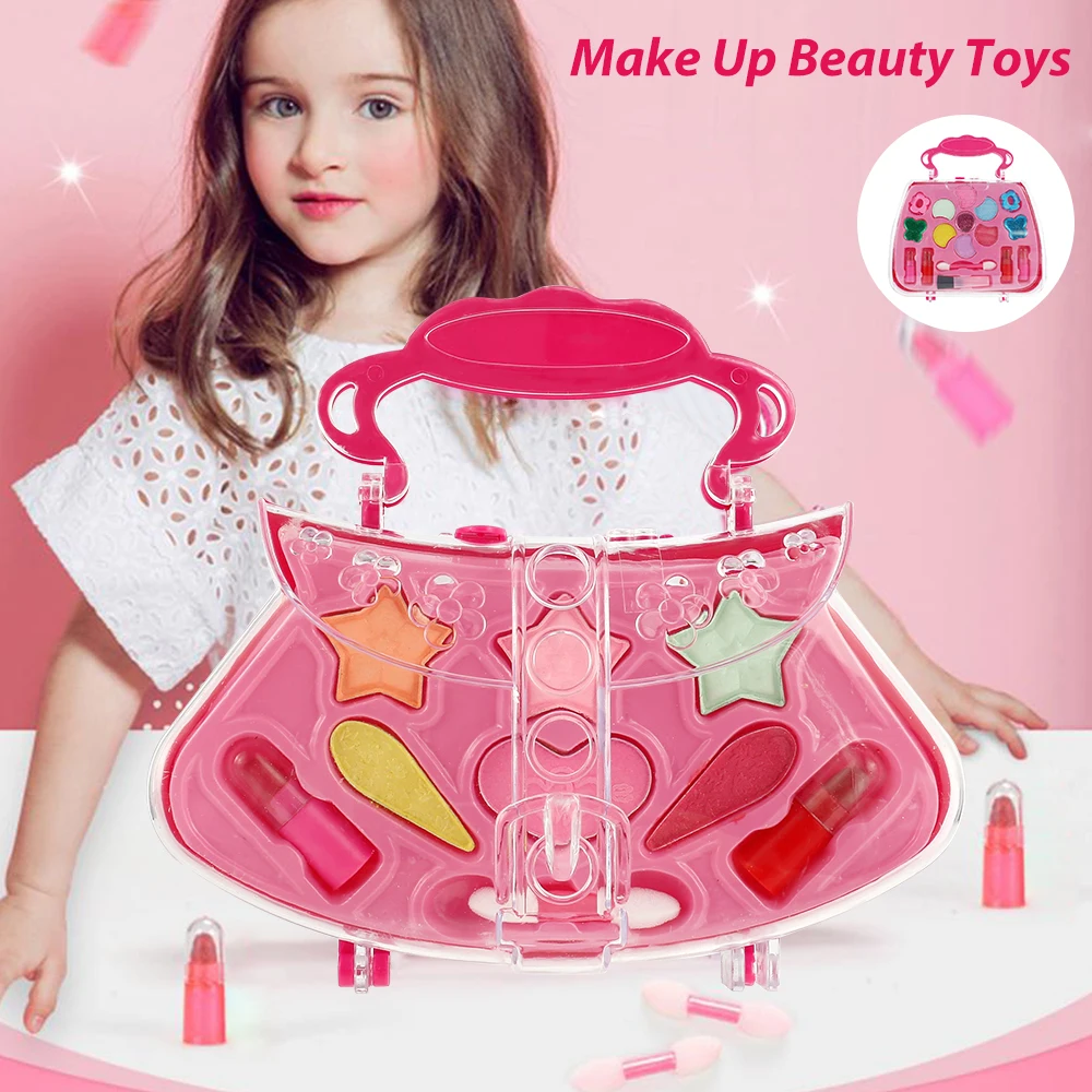 Make Up Красота Игрушки для девочек детские Портативный коробка 10 комплектов/16 шт.