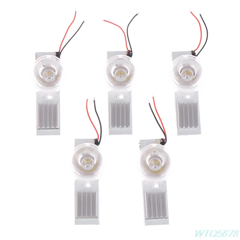 

5pcs 1W DC3.2V Mini LED Spot light Thumb Spotlight Lamp Cabinet Ambient Lighting