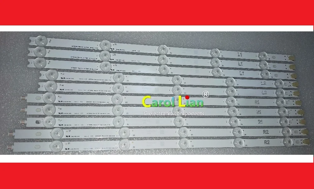 Retroiluminação светодиодный бар Стрип Para LG 42 polegada &quotROW2.1 ТВ 6916L 1412A 1413A 1414A 1415A 42LN542V