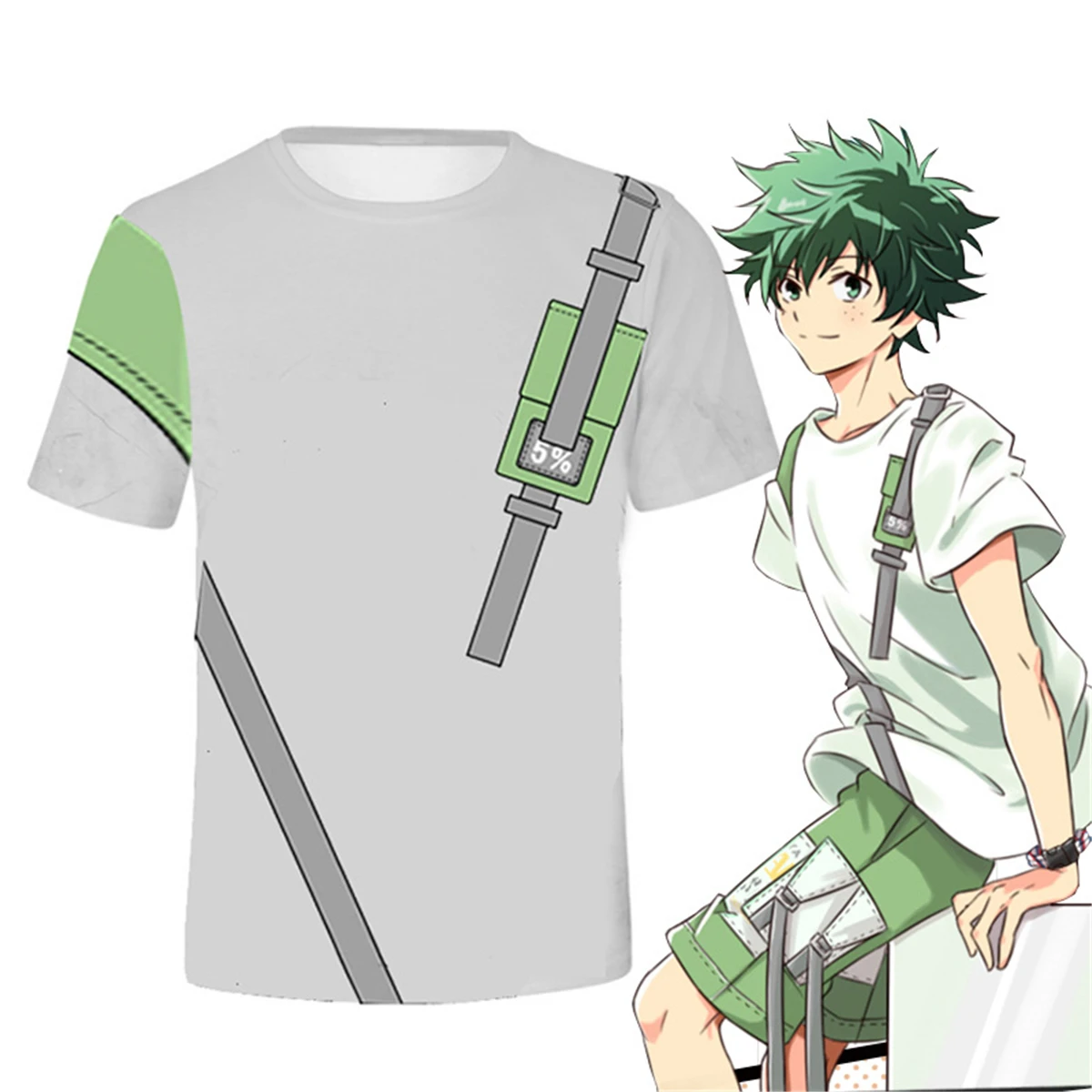 Аниме My Boku No Hero academic футболка izuku midoriya Todoroki Shoto Katsuki Bakugou костюм топы с героями мультфильмов футболка для мужчин и мальчиков