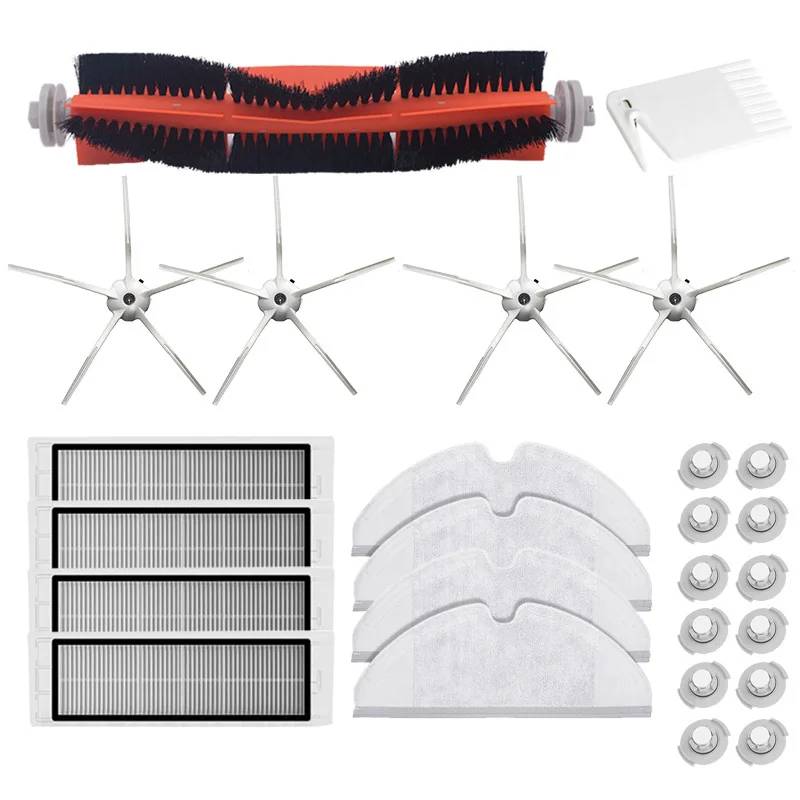 

26Pcs for Xiaomi Robot Vacuum Cleaner Parts Replacement for Mi Robot S50 S60 Vacuum Cleaner Accessory Kit