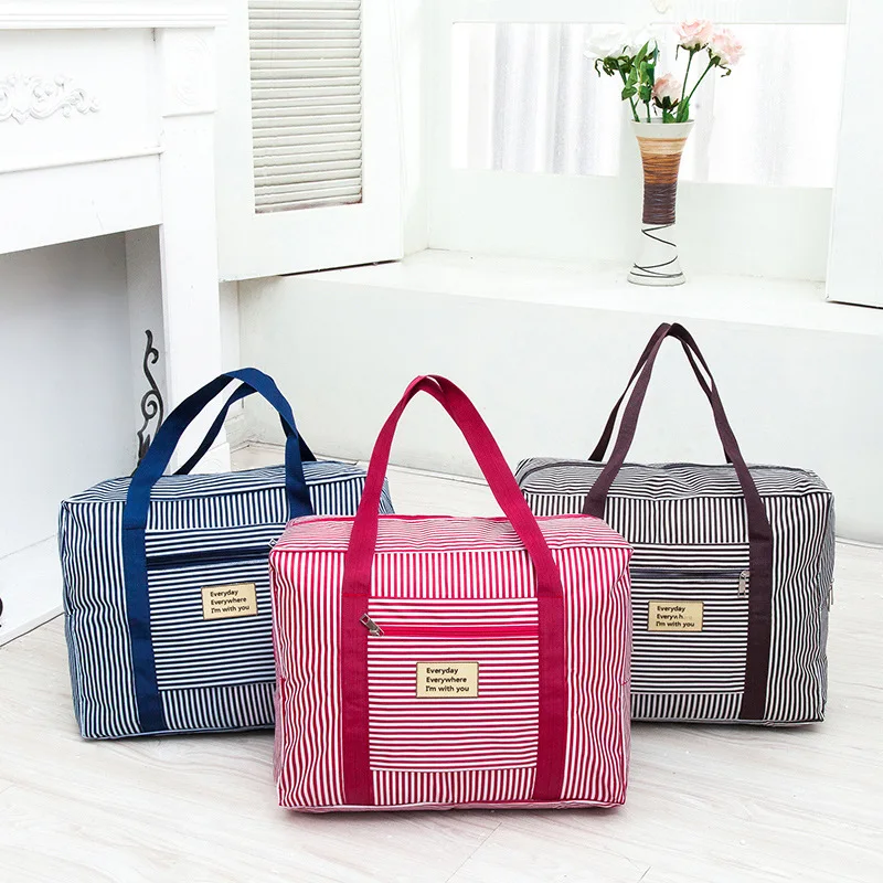 Foldable Lightweight Nylon Travel Bag Weekender Vacation Casual Bagpack Ladies Handbag Durable Waterproof Satchel | Багаж и сумки