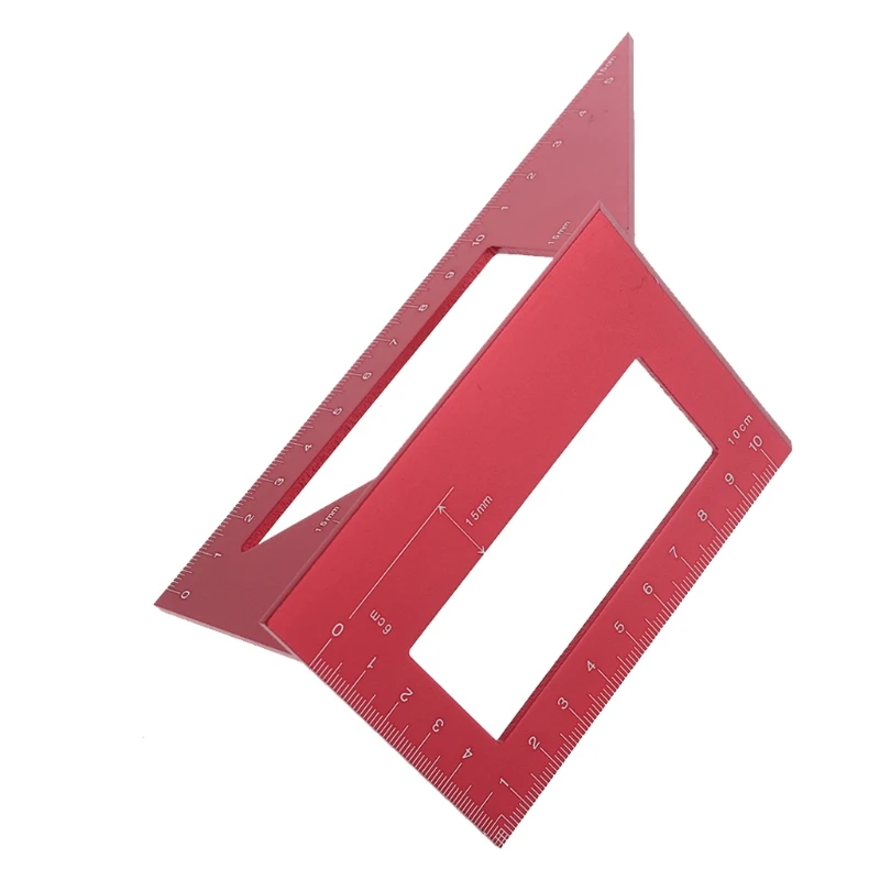 

Алюминий сплав деревообрабатывающий квадратный измерить линейкой 3D угла скоса с измерительной линейкой; 35EC