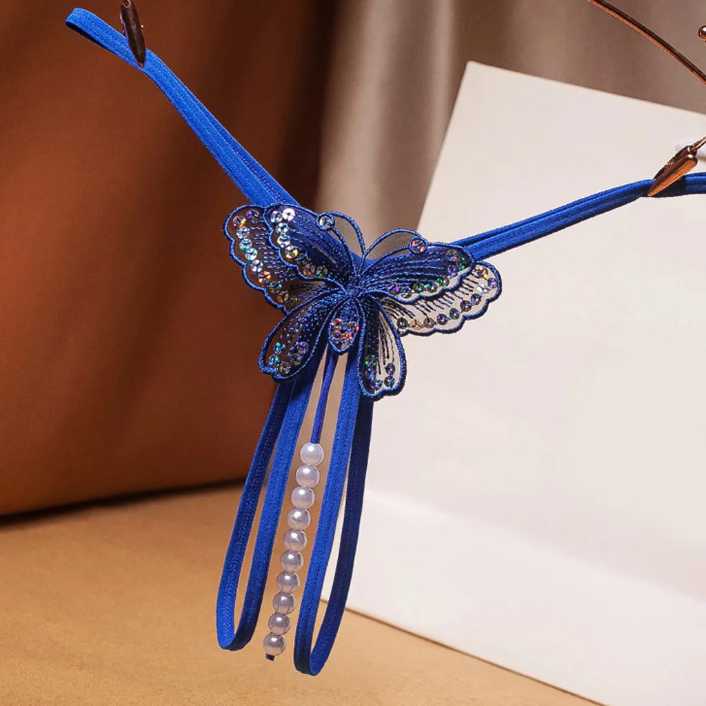 Жемчужное декоративное нижнее белье сексуальное эротическое трусики для секс