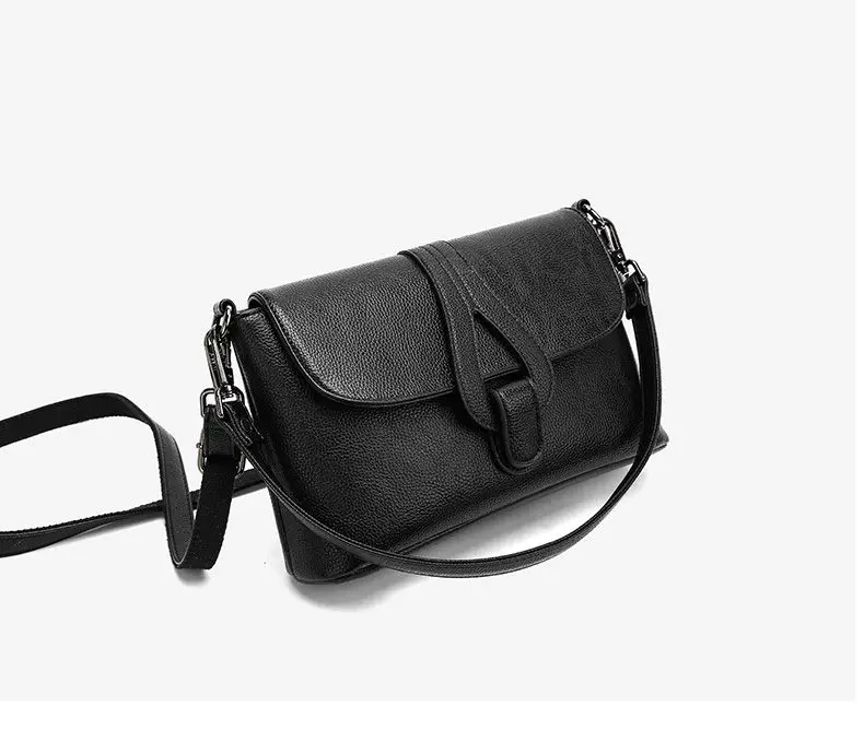 

PU Ladies Shoulder Bags Leather Women's Handbags Fashion Female Messenger Bags Solid Color Wallet for Women Crossbody Bags