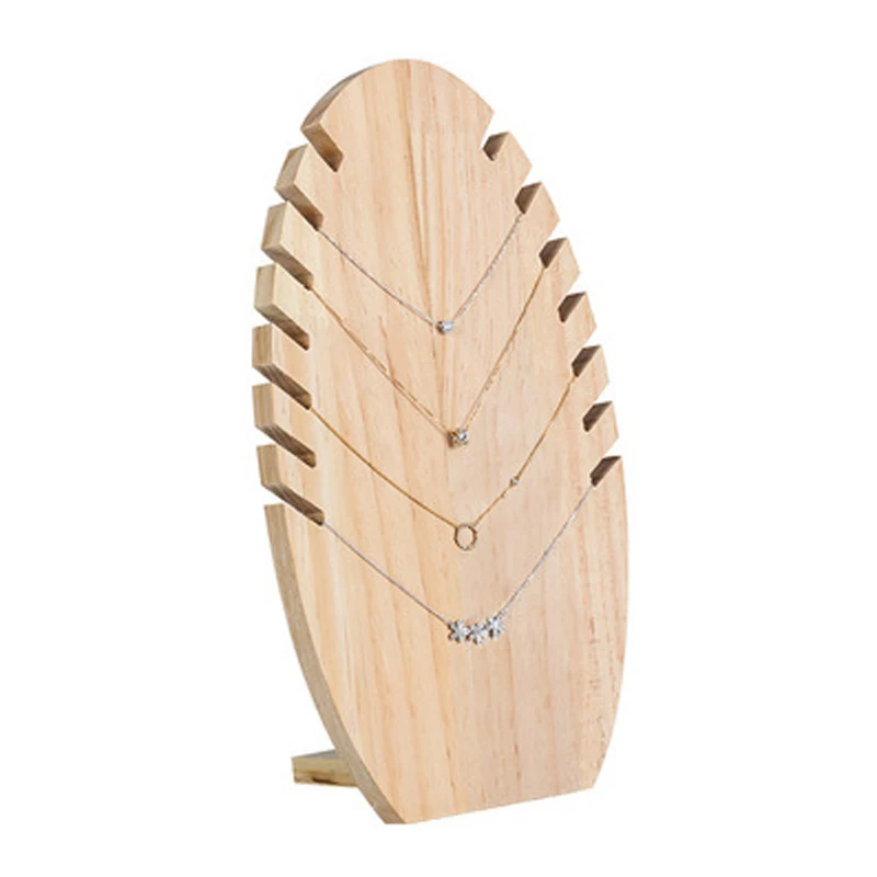 High-grade Solid Wood Earrings Bracelet Necklace Display Stand | Всё для изготовления украшений