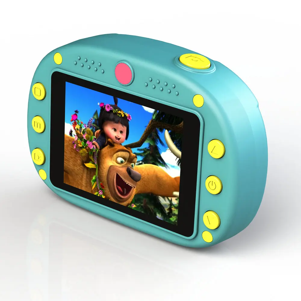 

Cartoon Pig Digital Kids Camera Camcorder Educational Mini Photo Camera Photography Birthday Gift Cool Video Camera For Children