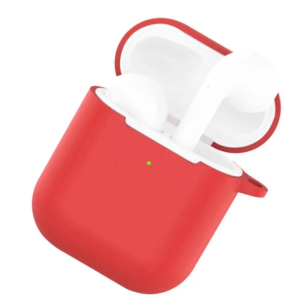 

Силиконовый чехол для наушников AirPods 2, защита от пыли