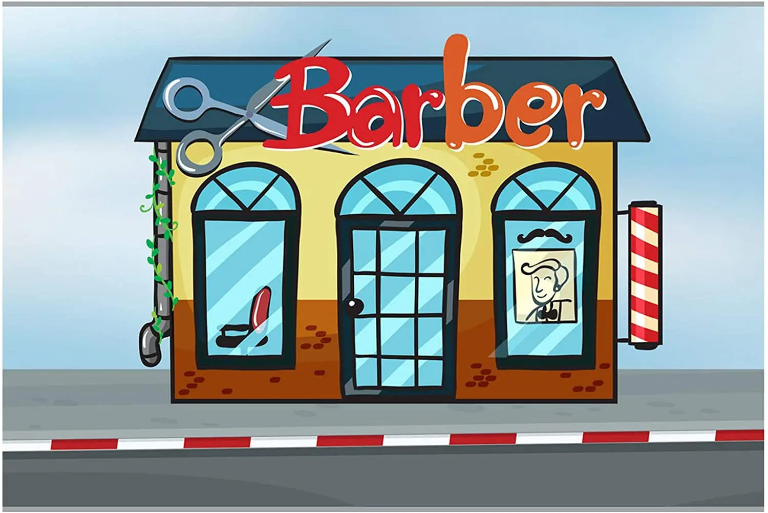 

Original Retro Design Tin Metal Signs Wall Art | Thick Tinplate Print Poster Wall Decoration for Barber Shop