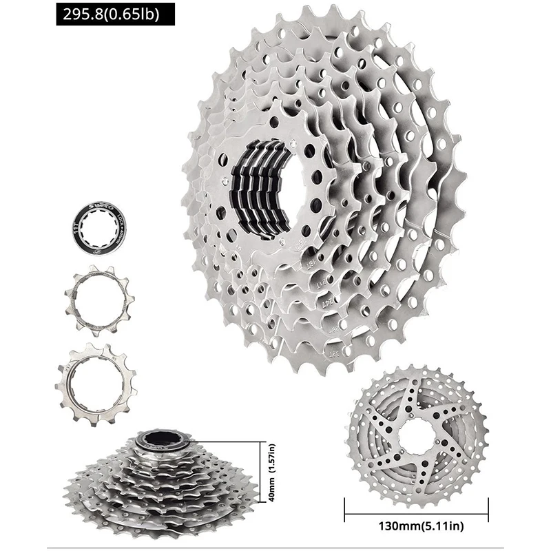 

Фонарь велосипедный, 11-34T, 8 скоростей