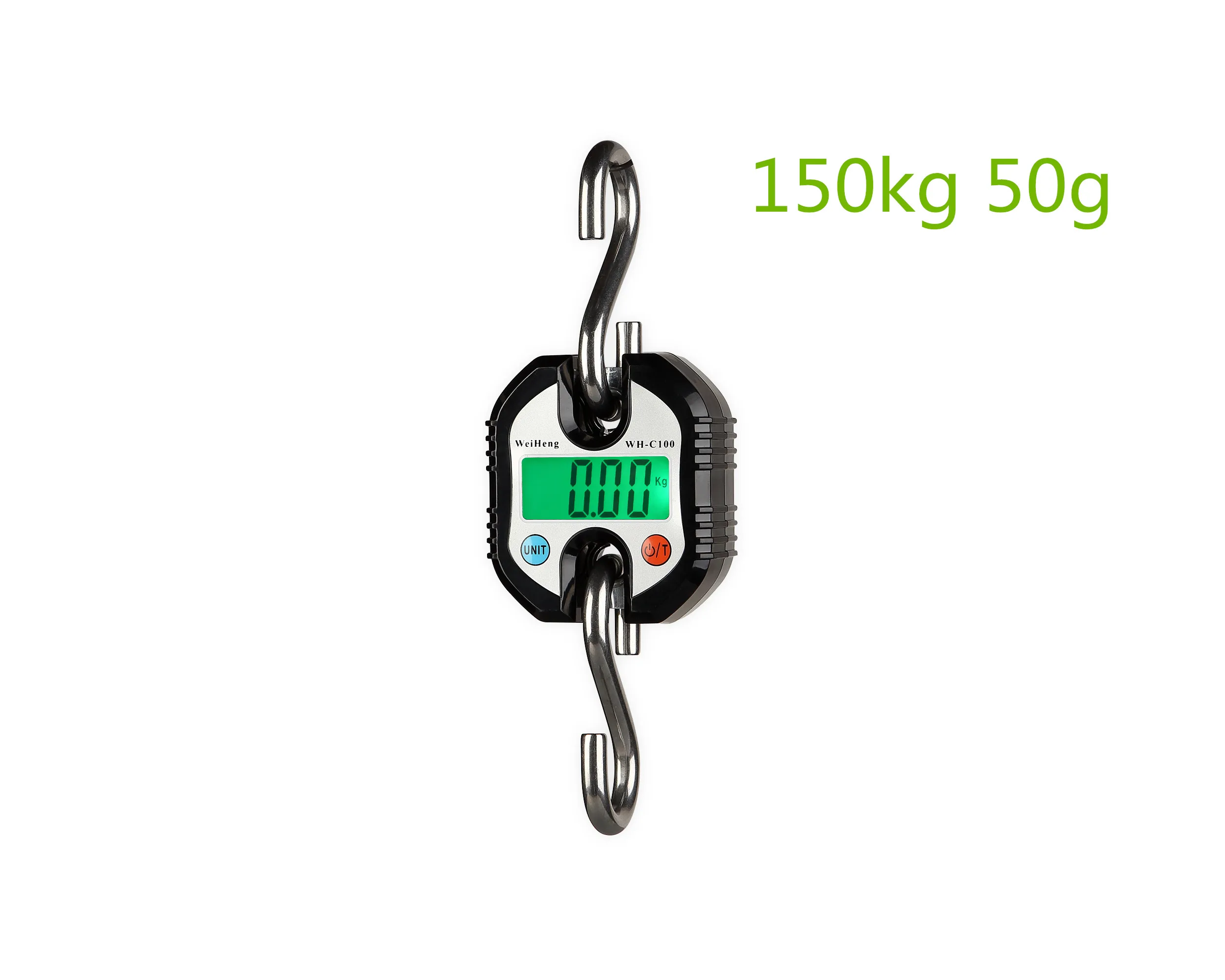 C 150 кг 200 кг 300 кг 500 кг ЖК-цифровые весы для багажа сверхмощные весы с подвесным крючком портативные цифровые весы из нержавеющей стали Скидка 40 - Цвет: C