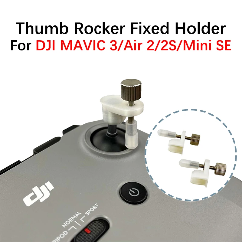 

For DJI MAVIC 3/Air 2S/FPV Drone Remote Controller Thumb Rocker Fixed Holder Time-lapse Photography Speed Controller Accessories