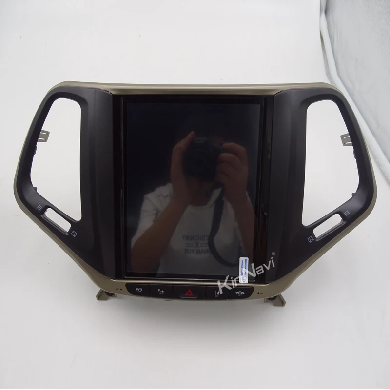 KiriNavi 10 4 "вертикальный экран Tesla стиль Android 9 0 автомобильное радио для Jeep grand Cherokee