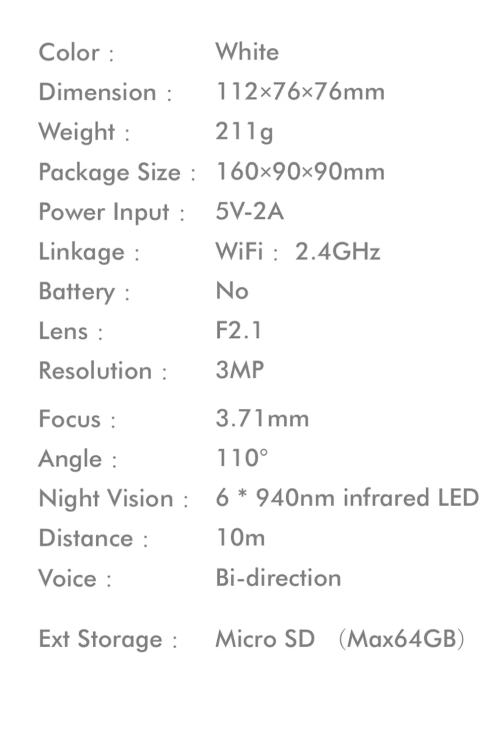 

IMILAB A1 2K 1080P HD - Mi Home WiFi Mijia