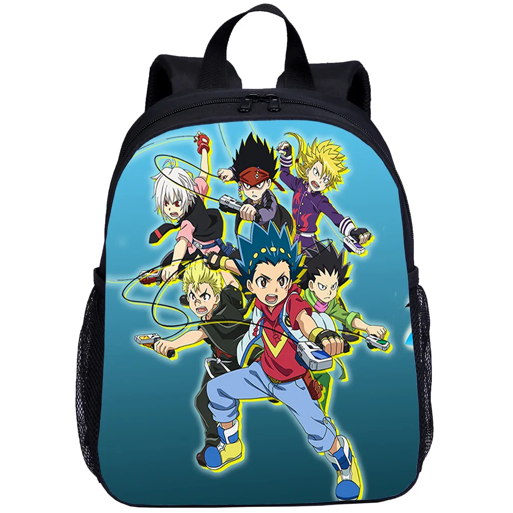 Миниатюрные рюкзаки Beyblade Burst с аниме-играми детская школьная сумка для