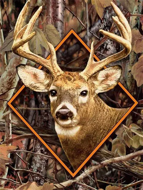 

Наборы для вышивки крестом с изображением оленя, 14CT