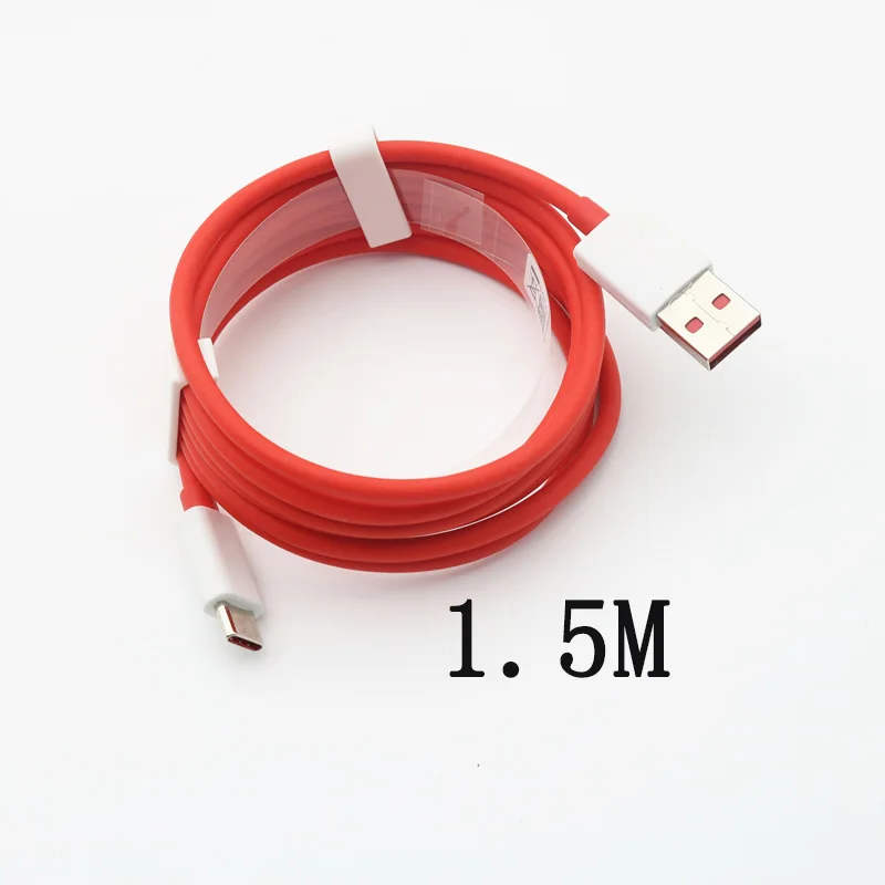 Зарядный кабель Usb Type-C для Oneplus 6T быстрый красный зарядки и передачи данных