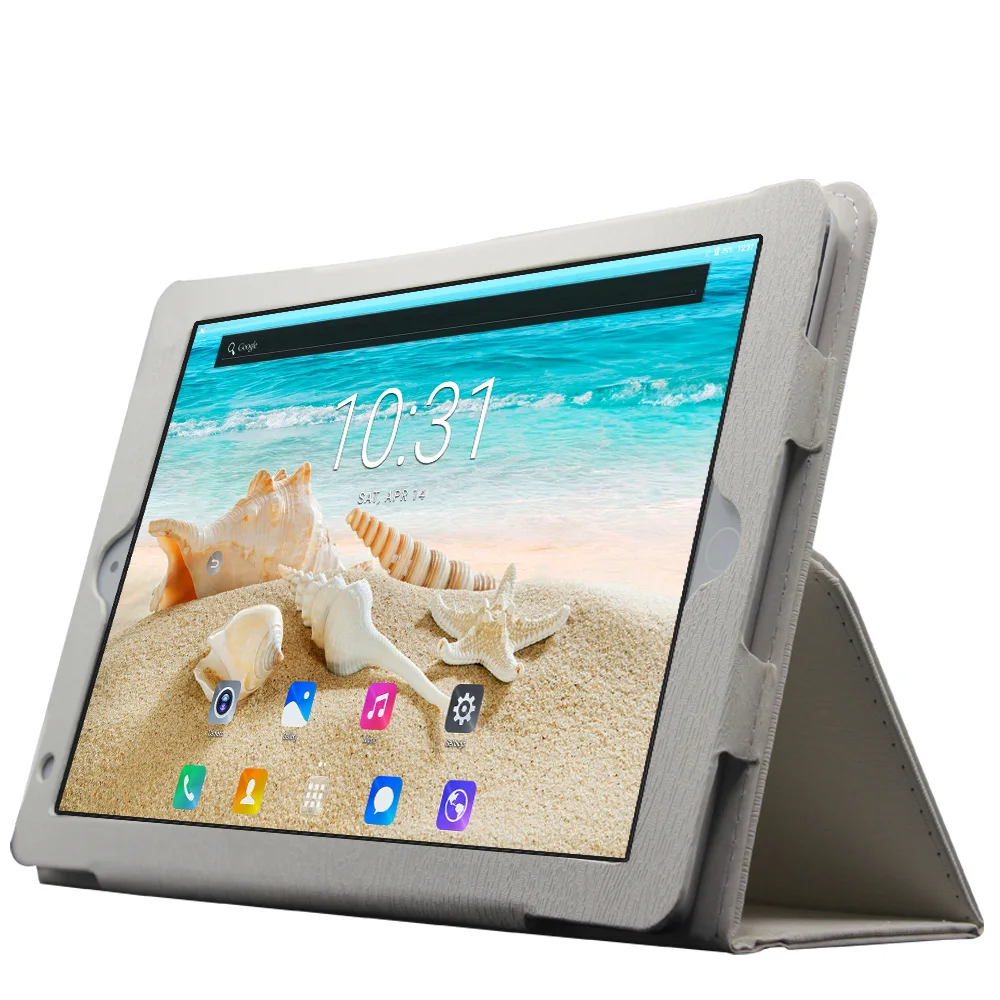 Новый 10 1 дюймовый планшетный ПК Android 7 0 четырехъядерный 2.5D Закаленное стекло 1280x800